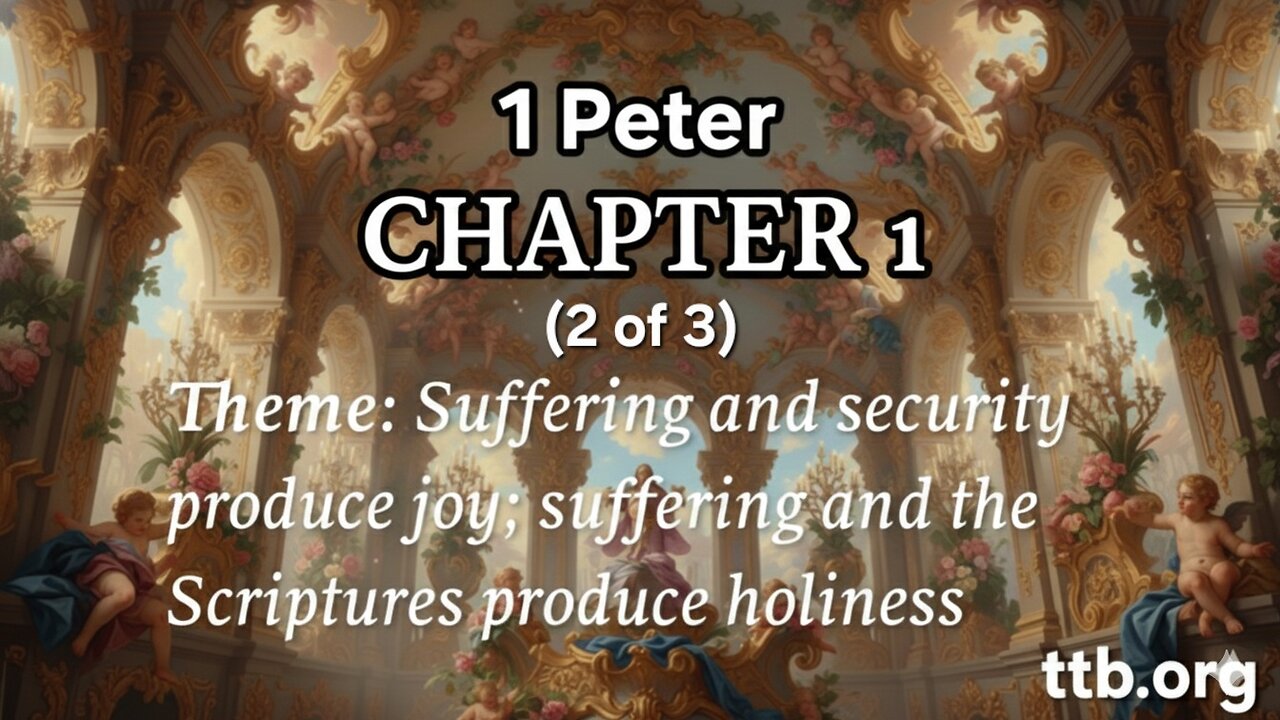 1 Peter Chapter 1 (Bible Study) (2 of 3)