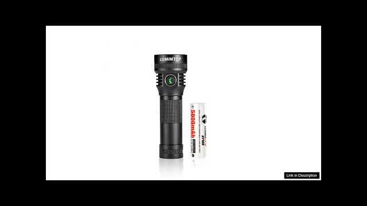 Lumintop D2 1000 Lumens High Power LED Flashlight Magnetic Tail Mini Torch Review