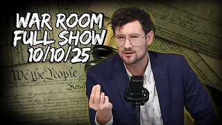 WAR ROOM WITH HARRISON SMITH - 10/10/2025: Jimmy Kimmel Denies Existence of Antifa, Meanwhile Trump Israel-Hamas Peace Deal Moves Forward as Hostages Return Home!
