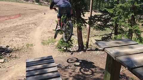 Getting steep and technical at Keystone Bike Park! TOOK ON THE CORKSCREW!