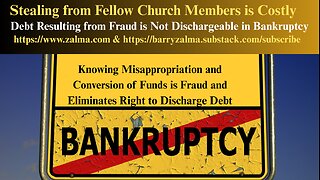 Stealing from Fellow Church Members is Costly