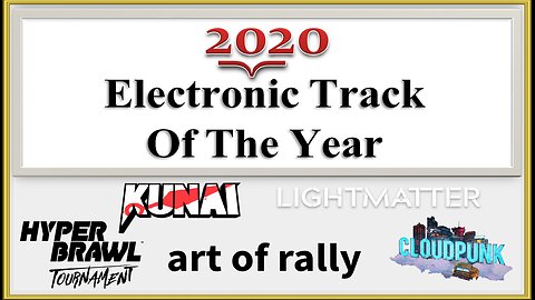 2020 Electronic Track of the Year