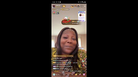 The girls is keeping up the mess with Kevin and his momma with a smile on their face