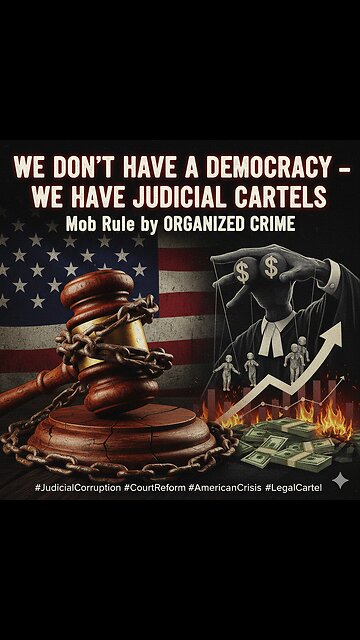 We Don't Have a Democracy – We Have Judicial Cartels