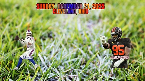 Buffalo Bills @ Cleveland Browns, Week16, Diggin' Deeper Into the NFL