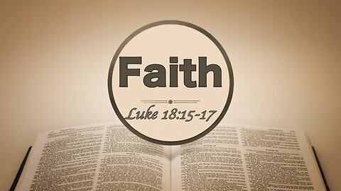 CFC Sunday Sermon - October 26, 2025 - Faith