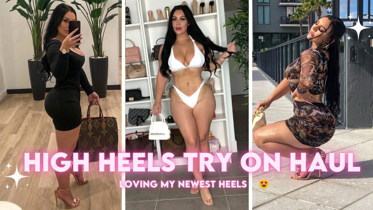 HIGH HEELS TRY ON HAUL 👠 SPRING DRESSES HAUL
