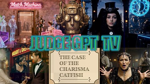 Judge GPT TV Ep7: The Charisma Catfish | Steampunk Courtroom Series