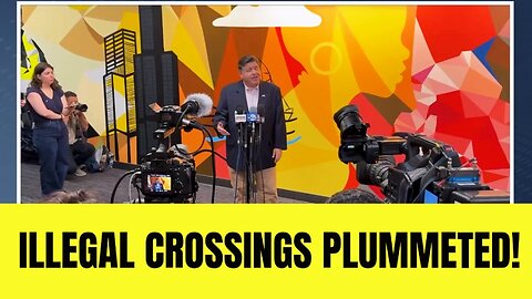 Illinois Gov. Pritzker Admits Illegal Border Crossings ‘Dramatically Subsided’ Under Trump