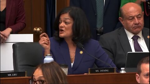 Bondi REFUSES to "Get in the Gutter" With Rep. Jayapal During Hearing