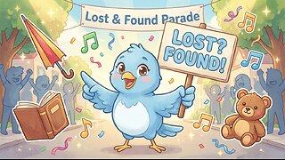 Lost? Found! 🎺 Breezy Blue’s Parade Song | Learning Honesty for Kids