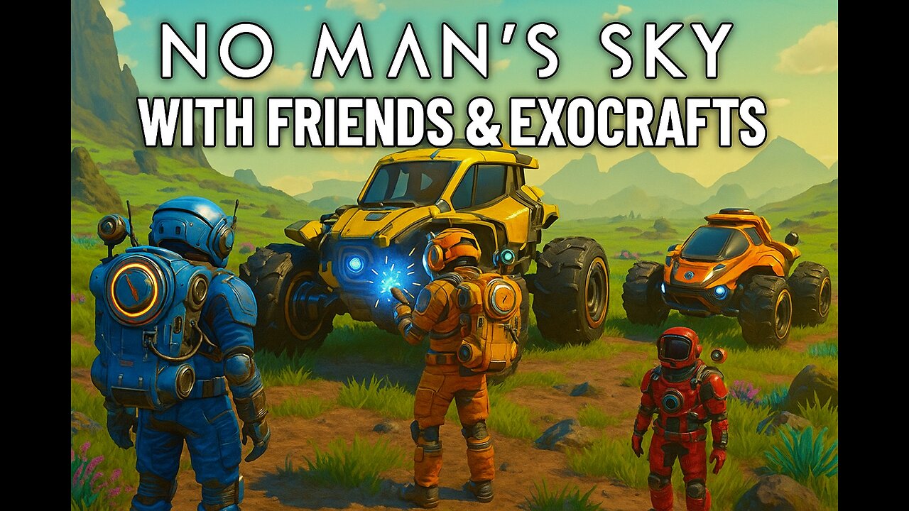 lets play no mans sky with some friends
