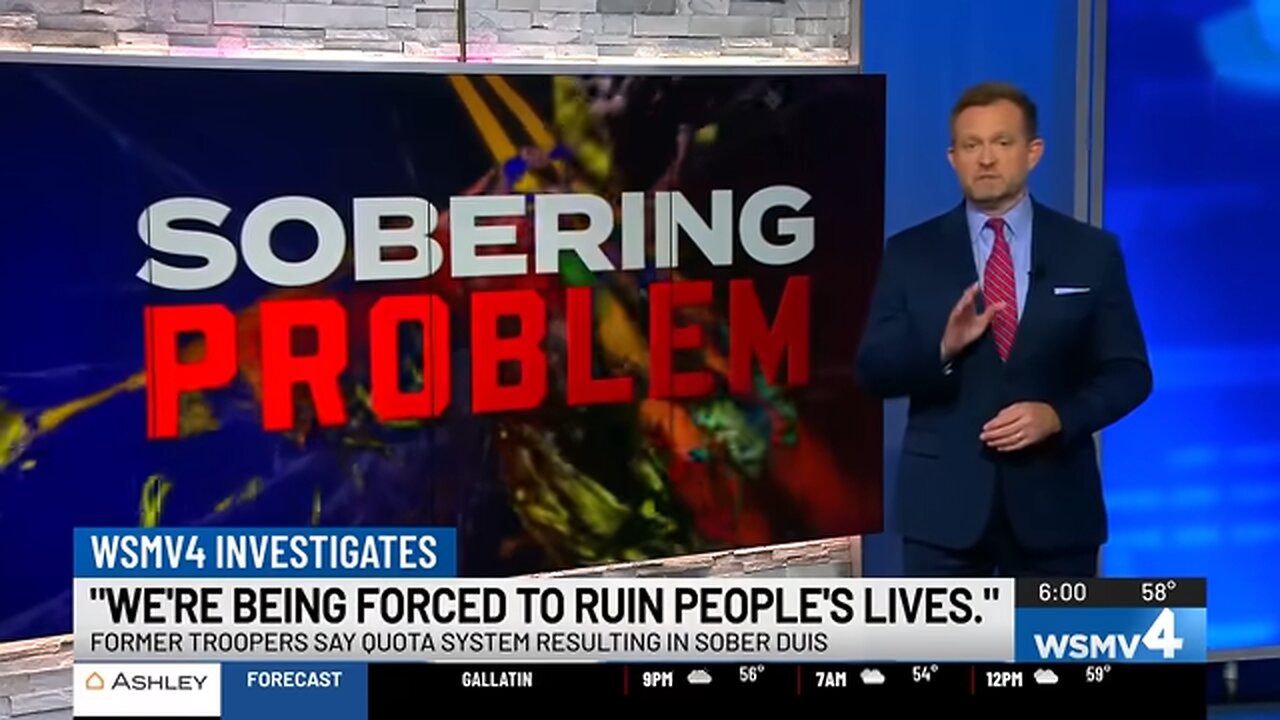 "Were being forced to ruin peoples lives." Former Tennessee troopers say DUI quotas led to arre...