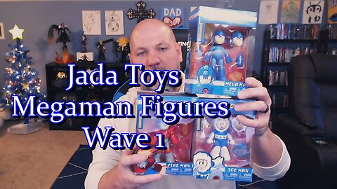 Checking out Wave 1 Mega Man Figures by Jada Toys - Mega Man, Heat Man, and Ice Man #megaman #toys