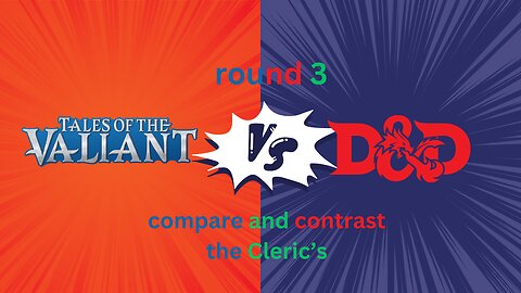 Compare and contrast dnd 5e cleric to tov cleric