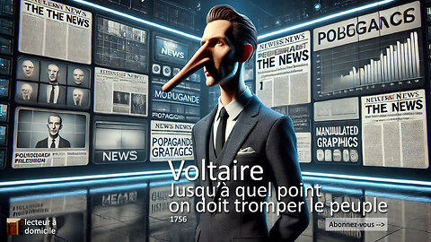 Jusqu’à quel point on doit tromper le peuple (Voltaire)