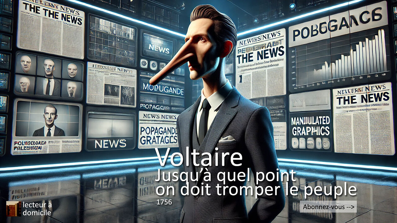 Jusqu’à quel point on doit tromper le peuple (Voltaire)