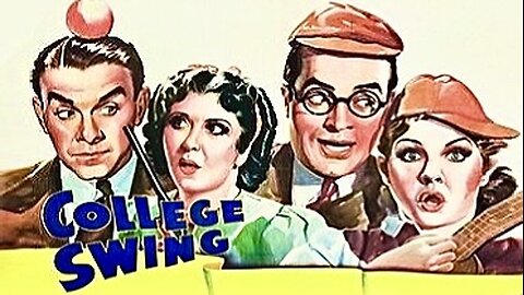 College Swing (1938 Full Movie) | Screwball Comedy/Musical | George Burns, Gracie Allen, Martha Raye, Bob Hope, Betty Grable.