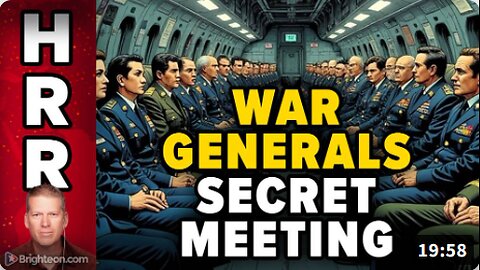 Secret meeting of WAR generals to launch WORLD WAR III