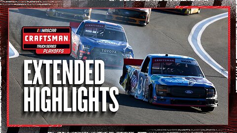 2025 NASCAR PLAYOFFS Truck Series at Charlotte Roval EXTENDED HIGHLIGHTS (4K)