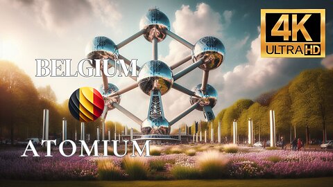 ATOMIUM 🇧🇪 BELGIUM WALKTHROUGH (4K ULTRA HD)