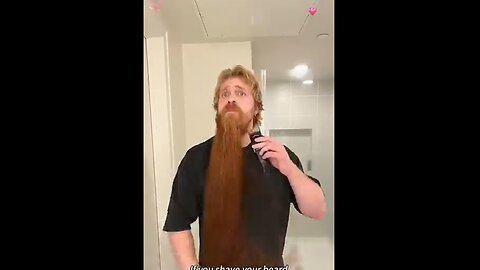 When It's Time to Shave That Beard. . . .