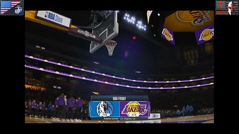 Basket Hoops 2025-2026: Game #22 [Los Angeles Lakers vs. Dallas Mavericks]
