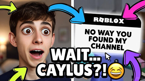 I Thanked a Viewer… Then Roblox Chat Turned INSANE 😭💀 | Did I Just Meet Caylus?!