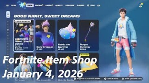 Fortnite Item Shop|January 4, 2026