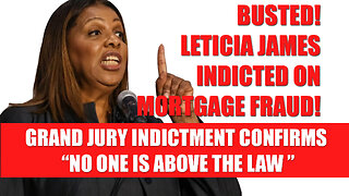 BUSTED: LETICIA JAMES INDICTED ON MORTGAGE FRAUD!