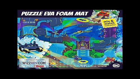 Batwheels EVA Foam Puzzle Mat Soft Non-Toxic Baby Play Mat Review