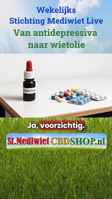 Wietolie en antidepressiva – met beleid en overleg