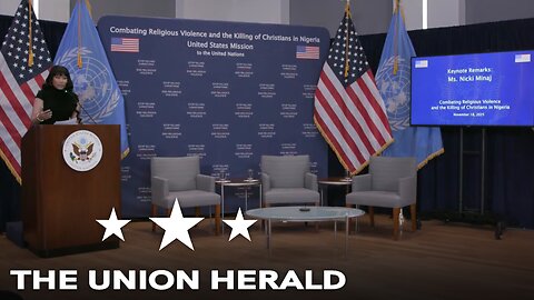 Nicki Minaj Delivers Remarks on Religious Violence and the Killing of Christians in Nigeria