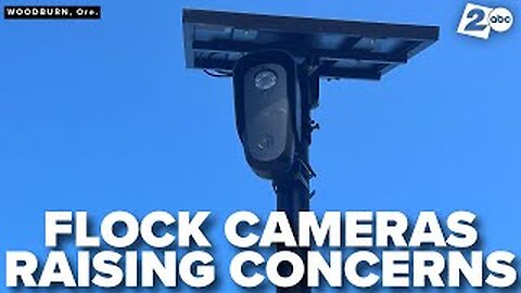 somebody painted the flock camera, good job!