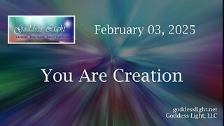 You Are Creation