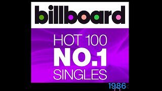 The USA Billboard number ones of 1986 - part 1