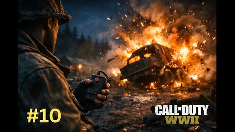 भयानक घात हमला 💣 | Call of Duty WWII मिशन Ambush | हिंदी