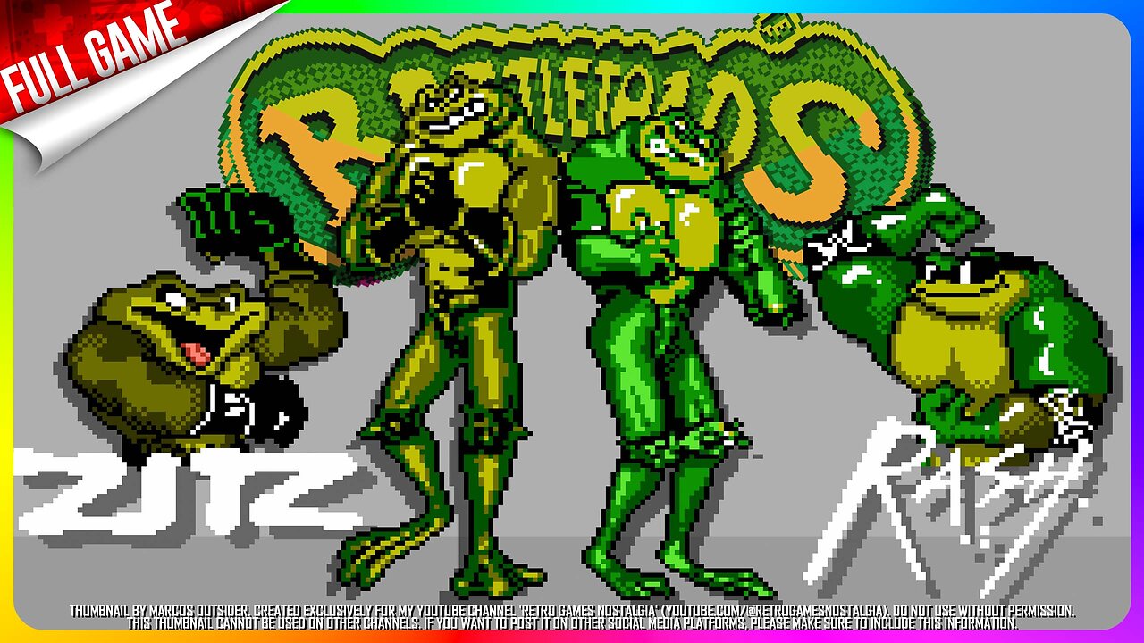 Battletoads (NES - US) Longplay