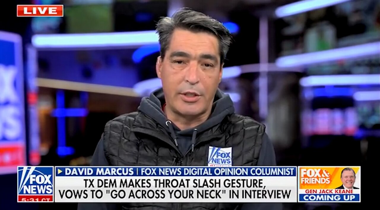 Fox News Columnist Says Dems Believe "They Have a Responsibility" to Use Violent Political Rhetoric