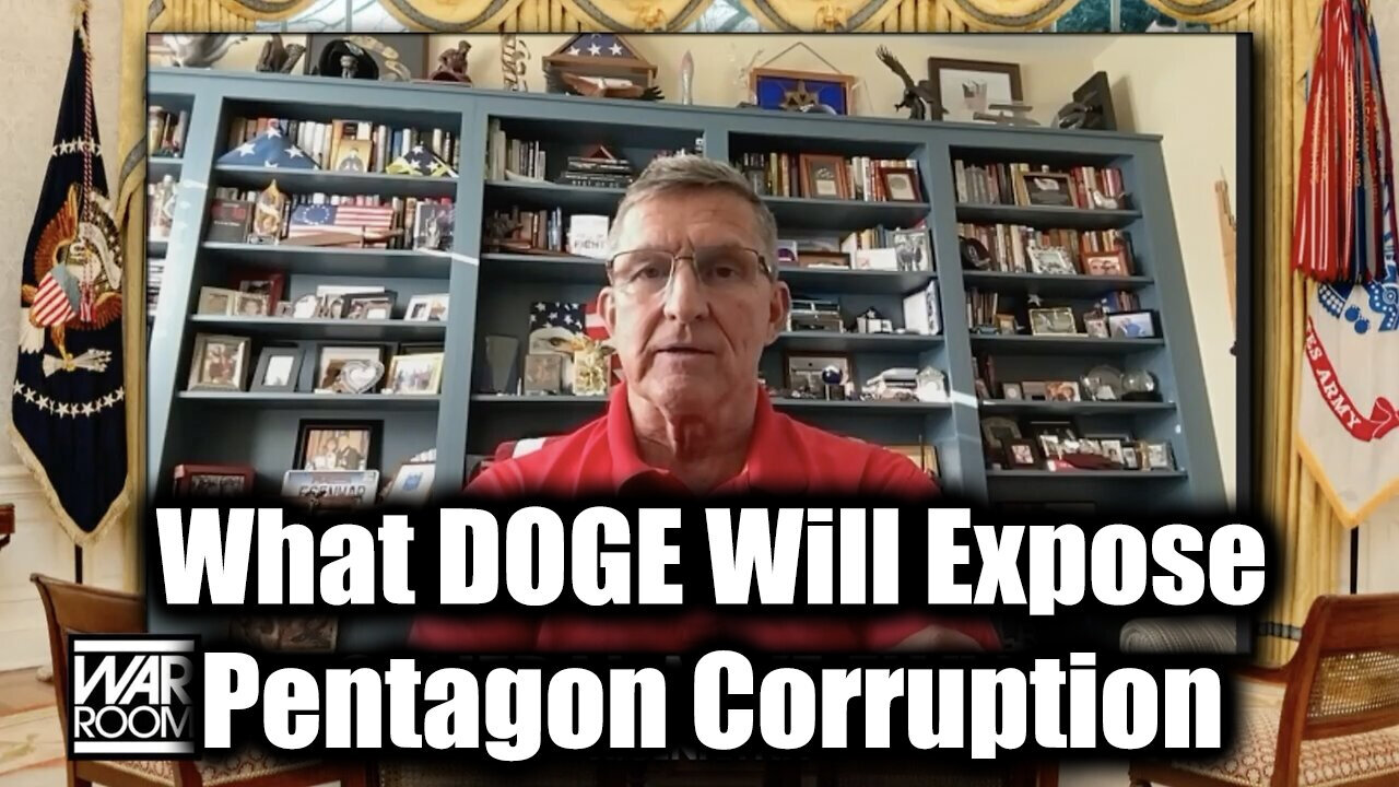 General Flynn SHOCKING "Pentagon Corruption"> What DOGE Will Expose > MUST SEE