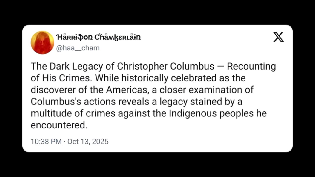 The Dark Legacy of Christopher Columbus