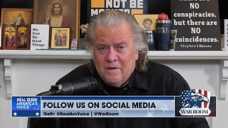 Steve Bannon: The Establishment WANTED President Trump To Die In Federal Prison