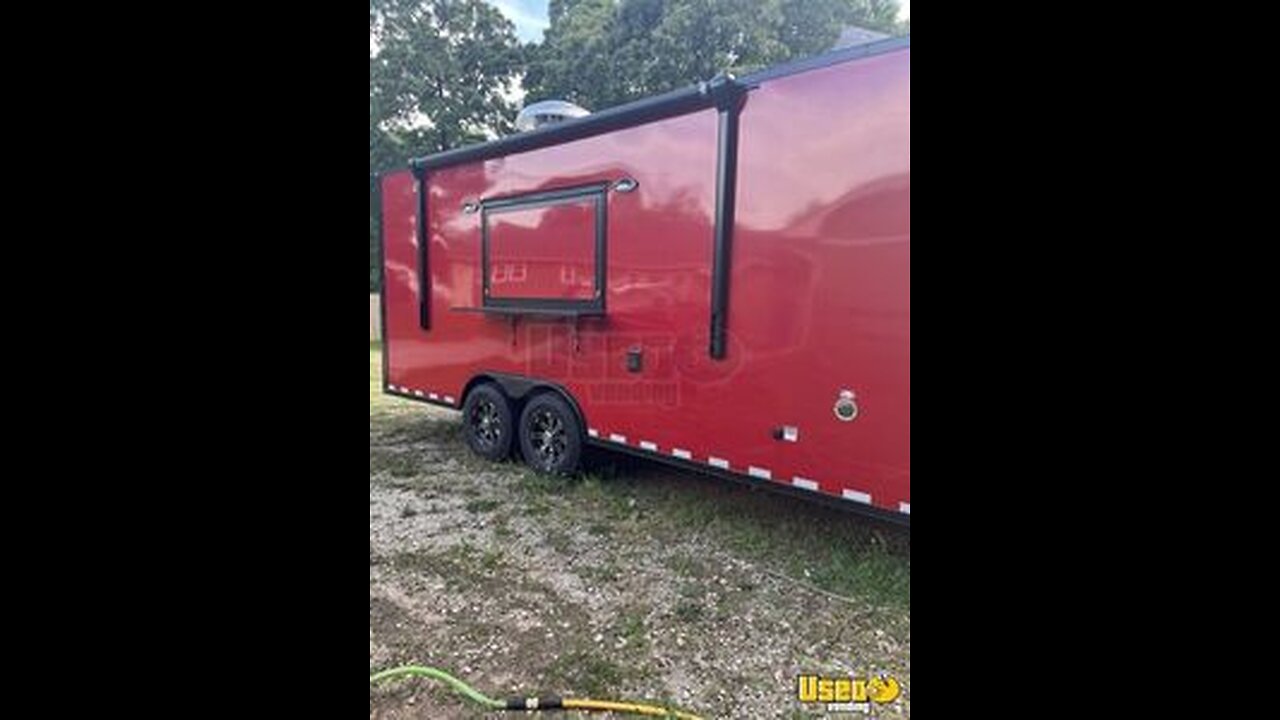 NEW - 2021 Kitchen Food Trailer with Fire Suppression System | Concession Trailer