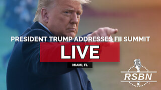 LIVE: President Trump Addresses FII Summit in Miami, FL - 2/19/25