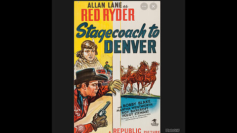 CS #367. Stagecoach to Denver (1946)
