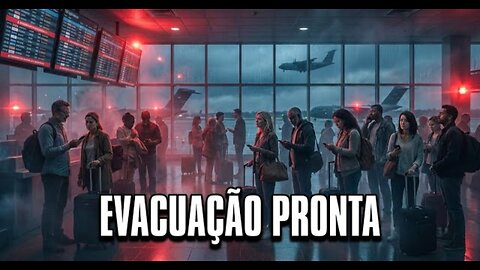 PLANO DE EVACUAÇÃO PRONTO: ISRAEL SE PREPARA PARA FECHAR OS CÉUS