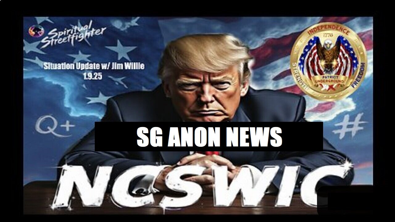 PATRIOT UNDERGROUND W/ NEW YEAR UPDATE W/ Jim Willie. BIO WEAPON, DRONES, CRYPTO & MORE. SGANON