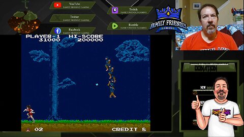 The Legend of Kage Arcade Gameplay