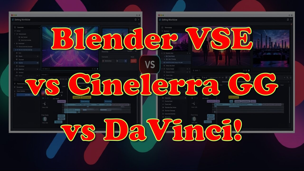 Goodbye Blender VSE? Cinelerra GG & DaVinci Resolve on Linux with AMD GPU!