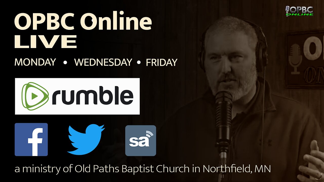 OPBC Open Line, Q & A, Current Events, March 2025 UK Evangelism